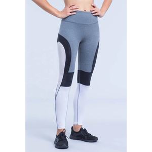 Conjuntos de fitness personalizados para gimnasio para mujer, mallas deportivas lisas de cintura alta, ropa deportiva para correr al aire libre, pantalones de Yoga de secado rápido - Product Image 1