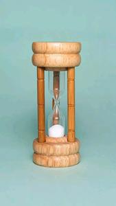 Ensemble de sabliers en bois pour la décoration de la maison, sablier classique, style vintage, bureau, table, cadeau, collection, affichage - Product Image 2