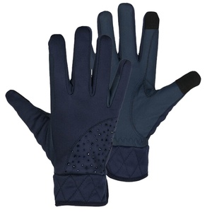 Gants d'équitation extensibles pour enfants, 1 paire, pour garçons et filles, en plein air, parfaits pour l'équitation - Product Image 1