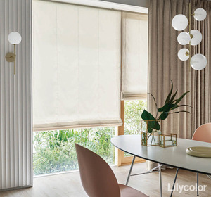 Vải rèm cửa chất lượng tuyệt vời, cản sáng tốt, màu Lilycolor và TIME Sala SENTIO, giá cả phải chăng. - Product Image 2