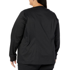 Blouson Bomber Unisexe de Haute Qualité à Manches Longues et Boutons, Couleur Unie, Logo Personnalisé, Extensible, en Polyester/Coton, pour Usage Hospitalier ou de Laboratoire - Product Image 5