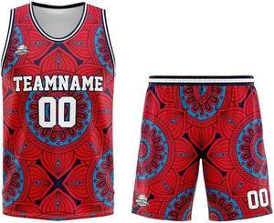 Chemise athlétique personnalisable Maillot de basket-ball réversible de haute qualité pour hommes femmes jeunes nom numéro imprimé maille sans manches - Product Image 1