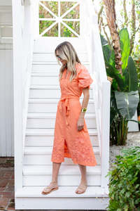 Alta moda bordado manga corta hasta la rodilla personalizar diseño Floral hecho a mano largo Maxi - Product Image 4