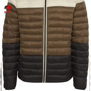 Veste d'hiver matelassée pour homme, logo personnalisé, conception OEM, tissu respirant, isolée - Product Image 3