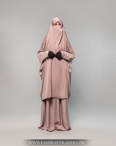 Vente en gros pour Jilbab avec tissu Nida de qualité supérieure Service OEM de mode modeste islamique Style aérien à faible quantité minimale de commande - Product Image 5