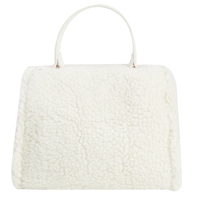Sac à main pour femme en fausse fourrure Teddy personnalisé, sac à main d'hiver moelleux avec poignée supérieure et mini pochette OEM ODM