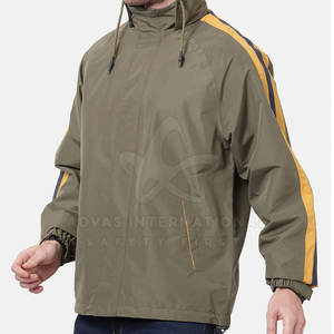 Veste de ski d'hiver pour hommes personnalisée OEM Respirante, imperméable, coupe-vent, étanche à la neige, isolée, avec fermeture à glissière. - Product Image 4