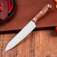 Couteau de Chef Professionnel en Acier Inoxydable Haute Qualité Écologique Design Moderne Couteaux de Cuisine Tranchants En Stock CK-62