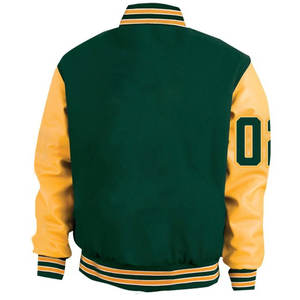 Veste universitaire sur mesure à manches longues unisexe, style streetwear, polyester/coton, vêtements de sport |   Fabricants professionnels - Product Image 6