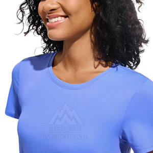 T-shirts de sport pour femmes en coton, de qualité supérieure, très demandés, en vente au meilleur prix - Product Image 6