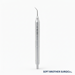 Élévateur dentaire professionnel, outil chirurgical incurvé pour l'extraction des dents - Product Image 3