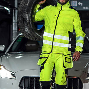 Uniforme de Trabajo Moderno para Hombre con Bolsillos Utilitarios, Material Duradero y Protección para Todas las Estaciones - Product Image 4