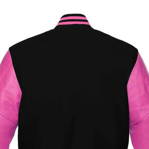 Vestes pour hommes décontractées personnalisées, streetwear cool, vestes universitaires en cuir, vestes bomber universitaires pour hommes - Product Image 5