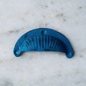 Tiradores de gabinete de hierro fundido desgastado azul de Venta caliente tiradores de cajón de cerámica para uso en cocina y tocador - Product Image 2