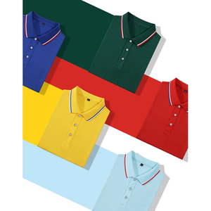 Etiqueta privada personalizada para hombres para Polos manga corta 100% algodón suave transpirable uniforme corporativo OEM servicio Jersey carta - Product Image 4