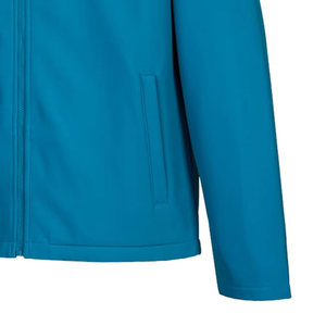 Nouvelle veste Softshell Design personnalisé vêtements de travail d'hiver pour hommes coupe-vent imperméable doublé de polyester fermeture éclair Soft Shell vestes pour hommes - Product Image 4