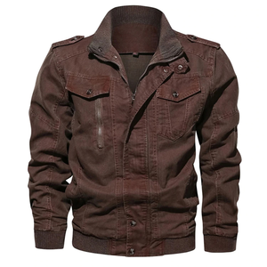 Chaqueta de mezclilla ajustada de estilo clásico de Diseño de Moda de calidad superior para hombre, chaqueta para hombre hecha en Pakistán para hombre - Product Image 5