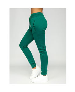 ODM OEM Invierno Skinny Fit Mujeres Fleece Knit Track Jogger Pantalones de chándal con reflectante Impreso Spandex Mezcla de poliéster - Product Image 1