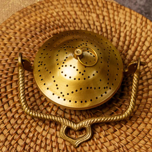 Gran oferta, quemador de incienso de carbón de Metal de Oriente Medio con cadena, quemador de Mabkhara Ramadán, incensario para boda - Product Image 2
