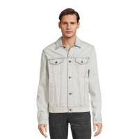 Vestes en jean slim pour hommes de qualité supérieure, taille plus, col rabattu, style oversize délavé BD pour un look tendance en hiver