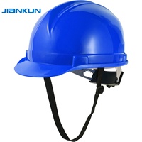 Casque de sécurité portable en ABS, demi-couverture, anti-poussière, léger, haute résistance aux chocs, pour la construction
