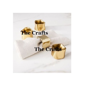 Metal Black Color Tissue Rings Set Of Three Leaf Shape Napkin Rings For Home Hotel And Restaurant Usage - Product Image 6