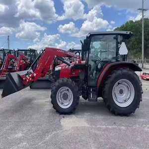 Tracteur agricole Massey Ferguson MF 5118 à roues motrices 4x4, 20 CV, transmission par engrenages, rouge - Product Image 2