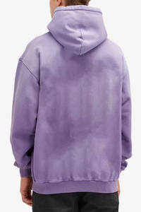 เสื้อฮู้ดดี้โอเวอร์ไซส์แบบย้อมสีเอซิดสำหรับฤดูหนาว ผ้าฝ้าย 100% ทรงยูนิเซ็กซ์ คุณภาพสูง เหมาะสำหรับเล่นกีฬา - Product Image 3