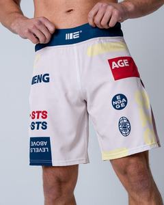 Pantalones Cortos de MMA Unisex con Estampado Personalizado, Transpirables, Ligeros, de Secado Rápido, para Entrenamiento, Boxeo, Gimnasio, Fitness, Deportivos, 100% Poliéster - Product Image 2