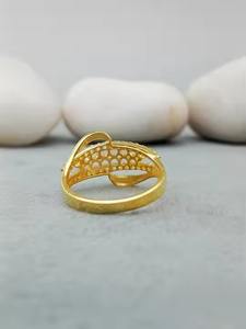 Anillo de boda de compromiso solitario elegante personalizado VVS Moissanite diamante 10K/14K/18K oro anillo de fiesta de moda regalo - Product Image 3