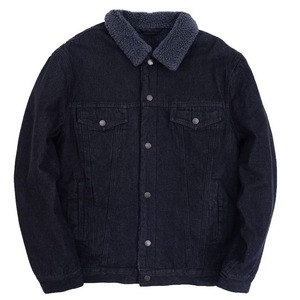 2023 hommes élégant Denim jean veste sur mesure couleur noire jean veste pour hommes de haute qualité - Product Image 2