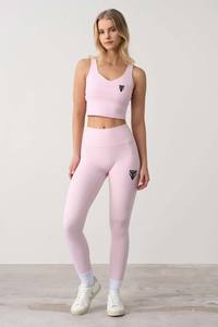 เลกกิ้งออกกำลังกายเอวกลางสำหรับผู้หญิง แบบขายส่ง ปรับแต่งได้ ดีไซน์ใหม่ เป็นมิตรกับสิ่งแวดล้อม ทนทาน ยืดหยุ่น พร้อมตะขอเกี่ยวเอวกลาง - Product Image 3