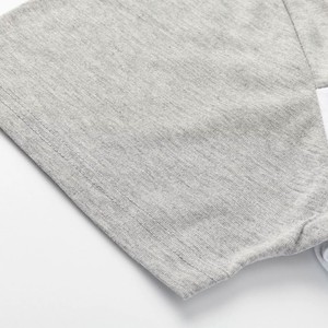 Logo personnalisé T-shirt à épaules tombantes pour hommes et femmes en coton doux respirant coupe surdimensionnée Streetwear Tee-Plus Size-OEM ODM - Product Image 3