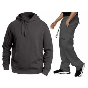 Ensemble de survêtements personnalisés épais unisexes sans ourlet brut imprimé bouffant ensemble de survêtements pour hommes pantalon de survêtement évasé empilé et ensemble de sweat à capuche 2025 - Product Image 6