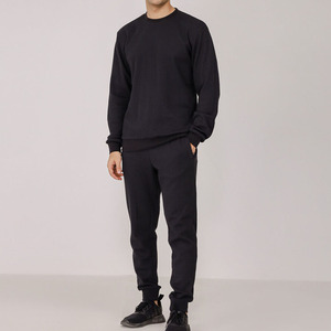 Fabricantes Ropa de aduanas French Terry Blank Sweatsuit Chándal Vintage Pantalones de chándal y pulóver Sudaderas y pantalones de chándal - Product Image 1