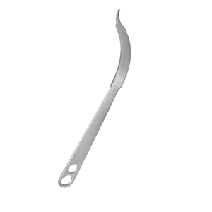 Palanca de hueso de alta calidad curvada 260 mm 10,14 "punta roma ancho 9,5mm ortopédico Metal acero Hohmann hueso elevador personalizado - Product Image 2