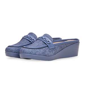 Chaussures de skateboard bleues pour femmes avec dos ouvert WN5375 - Product Image 3