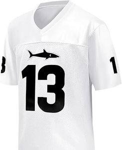 เสื้อฟุตบอลแบบยูนิเซ็กซ์ # เสื้อผ้าสำหรับงานปาร์ตี้ภาพยนตร์ Any Given Sunday ของเจมี่ ฟอกซ์ 13 ชิ้น ผลิตในปากีสถาน ปี 2026 ทำจากโพลีเอสเตอร์ 100% - Product Image 1