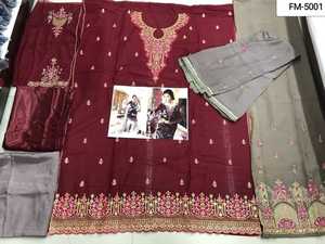 Indtani Ropa Étnica Punjabi vestido de alta calidad de moda Salwar Kameez traje de mujer a granel diseñador pakistaní Sharara traje vestido - Product Image 3