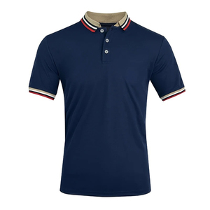 2024 Jersey de moda para hombre, algodón para polos, nuevos polos lisos transpirables con cuello sólido, botón en el cuello, estilos de verano calientes - Product Image 5