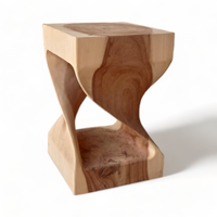 Tabouret Ottoman en Bois Moderne Personnalisé Fait Main Créatif Pas Cher pour Salon Intérieur/Extérieur