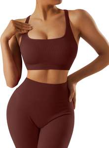 Women's Customizable 2-Piece Compression Eco-Friendly Quick Dry Breathable Skinny Fitness Tops <b>Shorts</b> Solid Color Yoga Training - Product Image 3