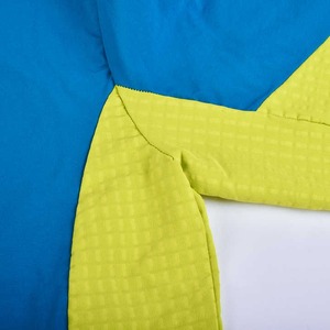 Venta al por mayor de diseño personalizado de 4 vías estiramiento transpirable impermeable tejido Chaquetas deportivas al aire libre para los hombres - Product Image 6