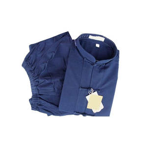 Traje Tang Tradicional Azul Marino Personalizado, Uniforme de Kung Fu, Traje de Artes Marciales, Uniforme de Kung Fu - Product Image 3