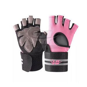 Gants de fitness en cuir pour la musculation avec grip antidérapant, tissu respirant, fermeture facile au poignet - Product Image 6