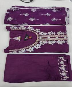 ชุดอาบายะผ้าชีฟองสีขาวสำหรับสตรีมุสลิม ชุดบูติกอิสลามสำหรับงานปาร์ตี้ ชุดปักแบบปากีสถานสำหรับงานอีด งานแต่งงาน แฟชั่นลำลอง - Product Image 5