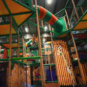 Trẻ Em Lớn Sân Chơi Trong Nhà Mê Cung Ninja Trẻ Em Trong Nhà Trẻ Em Sân Chơi Thiết Bị Tốt Lớn Trượt Đu Các Nhà Sản Xuất - Product Image 4