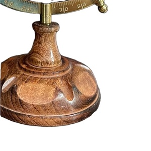 Calvin ลูกโลกการศึกษาตกแต่งบ้านงานฝีมือทะเลสำหรับเรียนภูมิศาสตร์ด้วยเบสลูกโลกไม้ - Product Image 2