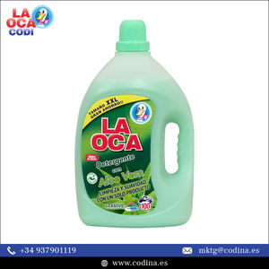 Venta de Esencia de Aloe Vera de Calidad Inmejorable "<span class=keywords><strong>LA</strong></span> OCA ALOE VERA" Botella Detergente Líquido de Lavandería de 5 Litros a Precio Razonable - Product Image 2