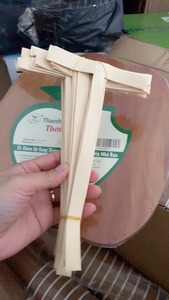 Disposable Bamboo Bubble Cup Holder Carrier Handmade Eco-Friendly for Takeaway <b>Coffee</b> Made in Vietnam 99 Gold Data - Product Image 2